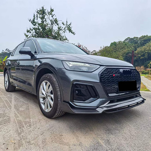 Kit de cuerpo de fibra de carbono Runde para 2018-2023 <span class=keywords><strong>Audi</strong></span> Q5 Kit de cuerpo de fibra de carbono labio delantero con difusor trasero de luz alerón faldas laterales - Product Image 3