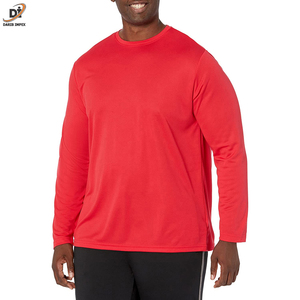 Camisetas térmicas para hombre con diseño personalizado, camiseta de manga larga estampada de algodón natural para hombre, camiseta elegante con cuello redondo para hombre - Product Image 3