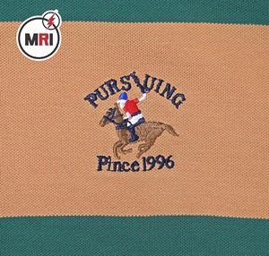 Polo de hombre de calidad superior al por mayor, transpirable, cómodo, diseño a rayas, marca personalizada, logotipo bordado, anti-Pillin - Product Image 2
