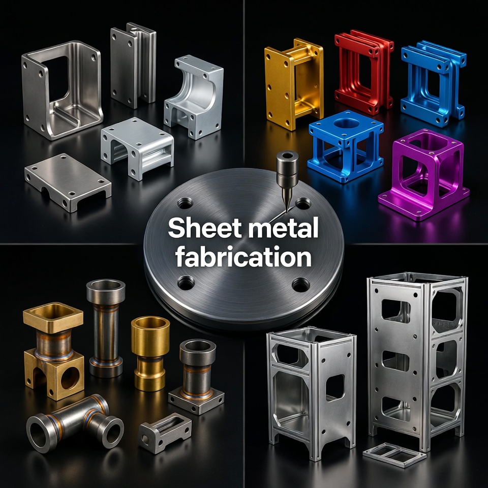 OEM Custom High Precision Sheet Metal Fabrication Stainless Steel Aluminum Bending Welding Laser Cutting Service