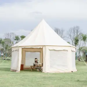 Роскошный хлопковый холст 5x5, шатер для сафари, шатер для вечеринки, шатер, палатка для свадьбы, небольшой