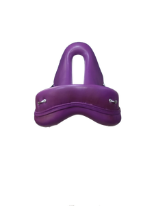 อานม้าหนังสำหรับแข่งขันแบบทนทาน รุ่น COW GIRL ENDURANCE สีม่วง บนโครงคาร์บอนไฟเบอร์ / อานม้าหนังสำหรับขี่และแข่งขันแบบทนทาน - Product Image 3