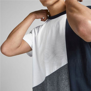 Camiseta de Hombre de Alta Calidad, Transpirable, de Algodón/Fibra de Bambú, con Diseño de Logotipo Personalizado, Secado Rápido, Venta al Por Mayor - Product Image 3