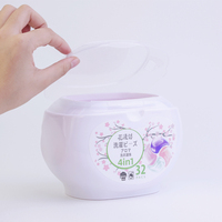 Lessive en dosettes écologiques jetables en vrac, faible mousse, adoucissante, éclaircissante, protectrice des couleurs, 50%-80% d'ingrédients plastiques