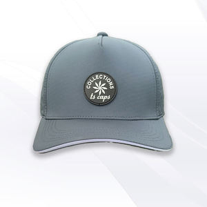 Casquette de sport 6 panneaux personnalisée de qualité supérieure, confortable, imperméable, en polyester doux, respirante, séchage rapide, réglable, durable et élégante - Product Image 6