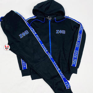 ชุดวอร์มผ้าฝ้ายฟลีซปักลาย Zeta Phi Beta แบบสั่งทำพิเศษ คุณภาพสูง ระบายอากาศได้ดี สำหรับสมาคมนักศึกษากรีก - Product Image 1