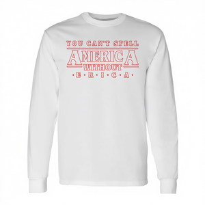 Non puoi scrivere America senza la maglietta a maniche lunghe Erica - Product Image 3