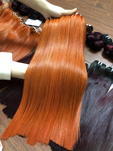 Precio de fábrica Cabello humano liso de hueso, extensiones de cabello vietnamita crudo Todos los colores Combinación DE FÁBRICA DE Vietnam con cierre 2x4 - Product Image 5