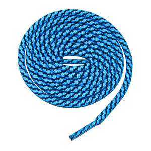 Lacets de chaussures tressés en coton recyclé polyester rond de 4,5 mm Grober Leon, écologiques, couleur personnalisable, durables, bien noués - Product Image 2