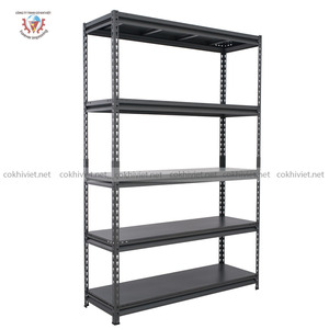 5 Layer Boltless Iron Steel Heavy Duty Anti-Rust Industrial Plant Workshop Racking System Shelving Storage <b>Shelf</b> Warehouse <b>Rack</b> - Product Image 3