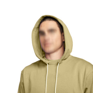 Sweat à capuche streetwear premium pour homme avec poche zippée à finition soignée - Product Image 3