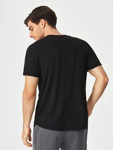 Men's High Quality 100% Cotton Casual Wear T-Shirts Solid Color with Custom Made <b>Design</b> and Letter Pattern - Product Image 4