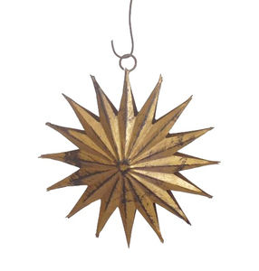 Adornos en forma de estrella Adornos de farolillos de hierro y adornos decorativos de farolillos para festivales de oro y plata - Product Image 6