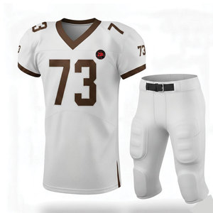 Uniforme de Fútbol Americano para Rendimiento Atlético, Ropa Deportiva Ligera para Entrenamientos y Partidos de Equipos de Fútbol - Product Image 1