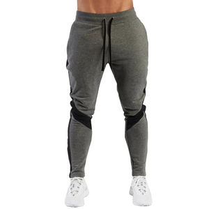 Automne pantalons de survêtement rayé Patchwork Gym Fitness course pantalons d'entraînement hommes pantalons décontractés Joggers hommes vêtements pantalons pour hommes - Product Image 3