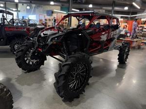 NUEVO ORIGINAL 2025 Can-Am Maverick X3 MAX DS Turbo Rojo Fuego y Plateado Hiper <span class=keywords><strong>UTV</strong></span> PARA ADULTOS - Product Image 2