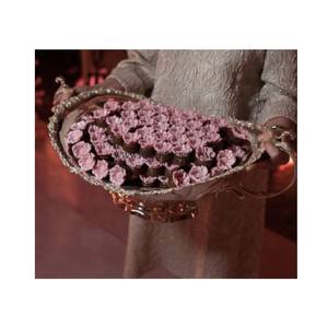 Bols à chocolat en métal au design antique et finition de qualité supérieure bols de service martelés pour fruits secs servant des chocolats bols de service - Product Image 4