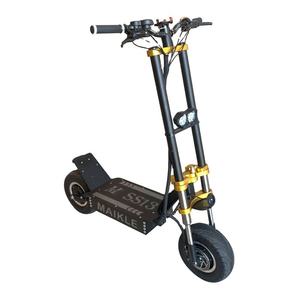 Trottinettes électriques puissantes 5600W 72V 80km/h 100km d'autonomie, grandes roues, amortissement performant, pour adultes handicapés, neuves en stock, à vendre. - Product Image 1