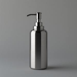 Distributeur de savon en métal artisanal avec un design moderne et luxueux, écologique et durable pour une utilisation en salle de bain - Product Image 1