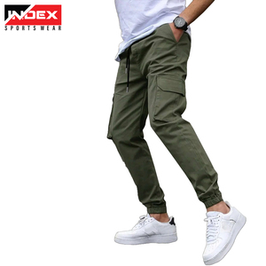 Pantalon tactique cargo léger et respirant pour homme, imperméable, à séchage rapide, décontracté, grande taille, coupe ample à l'avant plat - Product Image 5