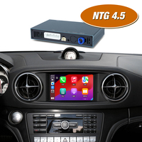 Decodificador Inalámbrico Portátil CarPlay para Mercedes Benz Clase SL NTG4.5/4.7 2013-2016, Android Auto, Mirror Link, Pantalla Dividida, USB