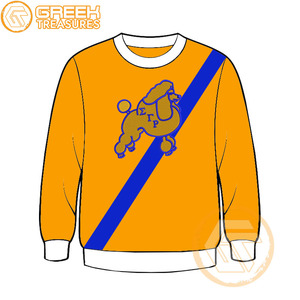 Sigma เสื้อสเวตเชิ้ตผ้าฟลีซผ้าฝ้ายคอตตอนลายแกมม่า Rho ปักแบบสวมหัวเสื้อแจ็คเก็ตสตรีสไตล์กรีกตามสั่ง - Product Image 5