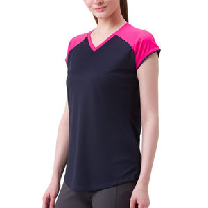 เสื้อออกกำลังกายแขนสั้นสำหรับผู้หญิงเสื้อออกกำลังกาย2026ฟิตเนสวิ่งเสื้อออกกำลังกายคอกลมผลิตตามสั่ง - Product Image 4