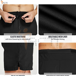 Venta al por mayor de pantalones cortos para Hombre Ropa Deportiva pantalones cortos de gimnasio para hombre de uso de invierno para la venta en línea - Product Image 5