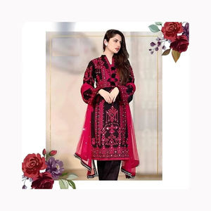 Salwar kameez indien pakistanais prêt à l'emploi costume en coton pour femmes cousu robes de femme élégantes - Product Image 2