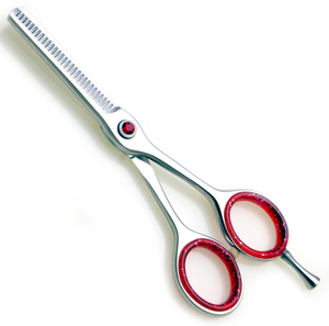 Ciseaux à cheveux au plasma dorés faits à la main de 5.5 pouces, cisailles à effiler et à texturer, outils de coupe de beauté pour salons de coiffure - Product Image 4