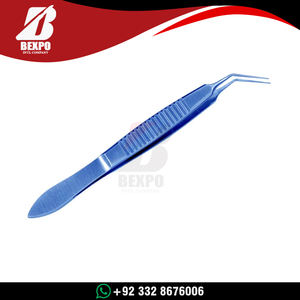 Pinzas para Suturas McPherson, Instrumento Quirúrgico Oftálmico de Acero Inoxidable, Instrumentos Reutilizables de Precisión para Microcirugía - Product Image 4