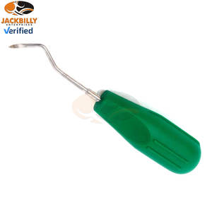 JACKBILLY Premium Grade Dental Root Tip Heidbrink Elevador Izquierda H2 con Mango Verde Alemán Acero Inoxidable Instrumento Dental - Product Image 3