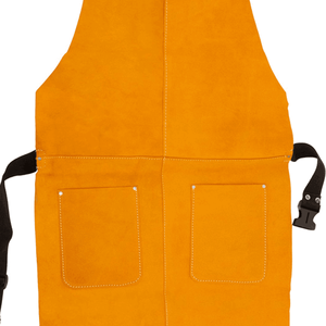 Delantal de soldadura de cuero de vaca sin mangas de alta calidad, resistente al fuego, Protector de cuerpo Industrial para trabajo - Product Image 2