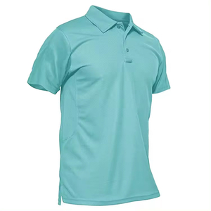 Respirant 100% polyester sublimation grande taille polo de golf personnalisé vierge pour hommes t-shirts polos à manches courtes unis - Product Image 5
