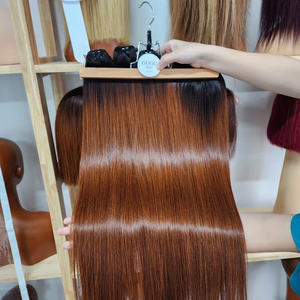 Extensiones de cabello humano crudo vietnamita PREMIUM SDD 100%, paquete de hueso recto, longitudes rectas naturales, 10-30 pulgadas - Product Image 2