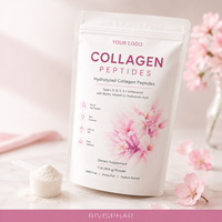 Poudre de peptides de collagène naturel avec biotine pour une croissance optimale de la peau et des cheveux, produits de beauté pour adultes non enceintes