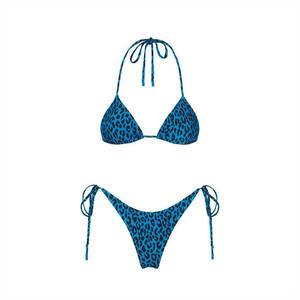 Nuevo conjunto de Bikini Sexy, traje de baño personalizado y conjunto de Bikini para mujer, Bikini de Color sólido para mujer, traje de baño, conjuntos de 2 piezas - Product Image 3