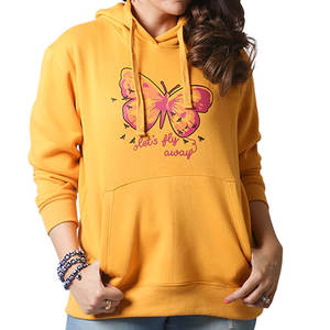 Temporada de invierno Uso Mujeres Sudaderas con capucha Algodón/Poliéster Hecho Mujeres Sudaderas con capucha Secado rápido Mujeres Sudaderas con capucha - Product Image 1