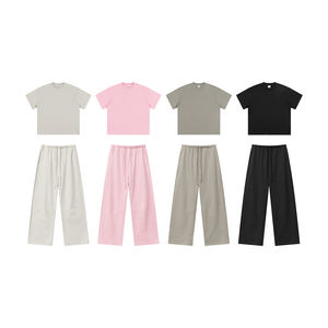 กางเกงสเวตแพนท์ทรงตรงสไตล์ไฮสตรีท พิมพ์โลโก้ได้ตามต้องการ ทรงหลวม สตรีทแวร์ กางเกงลำลองสำหรับผู้ชาย - Product Image 5