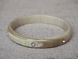 Bracelets en corne de buffle naturelle, fabrication artisanale de bijoux en corne de buffle - Product Image 2