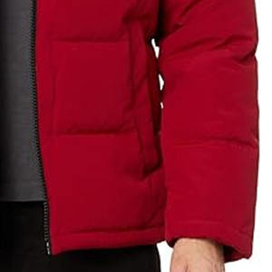 Chaqueta acolchada de burbujas para hombre, Abrigo acolchado cálido para exteriores, cierre de cremallera, logotipo personalizado, Chaqueta larga de burbujas regular hecha por Dress Sports - Product Image 3