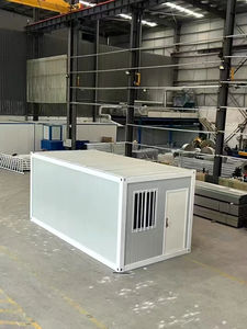 Entrepôt préfabriqué facile à installer, petit conteneur préfabriqué, maison de conteneur moderne à assembler - Product Image 3