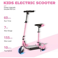 Trottinette électrique pour enfants 120w - Rose