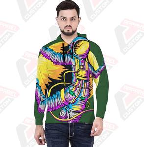 Sweat à capuche ultra confortable pour homme, 100% coton, doux, uni, personnalisable, broderie, impression numérique - Product Image 6