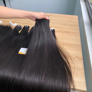 Haute qualité 100% Remy Extensions de cheveux humains naturel droit brut vietnamien cambodgien HD dentelle peau trame faisceaux modèle - Product Image 1