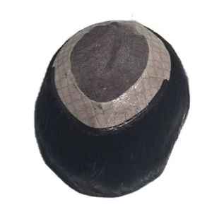 Taz Hair BD, Sistema Capilar Masculino con Peluca de Cabello Humano Remy Indio Estilo Yaki, Trama Única para Encaje - Product Image 3