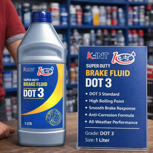 Líquido de frenos hidráulico DOT 3 1 Ltr, aceite de frenos hidráulico, líquido de frenos para coches, motocicletas y camiones, fabricante OEM, proveedor de fábrica - Product Image 1