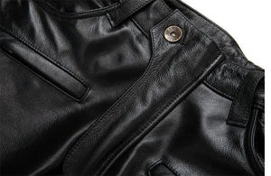 New Arrival SPORTSWORLD <b>Mens</b> Black Leather Trousers Motorbike Motorcycle <b>Jeans</b> <b>Biker</b> Cowhide Soft Pants Model SWG-MHO-0030 - Product Image 6