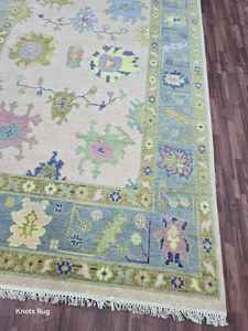 NOEUD RUG Tapis fait à la main de qualité supérieure pour le salon Grands tapis, tapis de support antidérapant pour chambre à coucher, tapis et moquettes pour la maison - Product Image 5