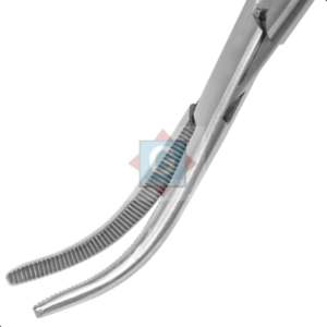 Pinzas arteriales manuales de acero inoxidable Moynihan para precisión quirúrgica y sujeción - Product Image 4